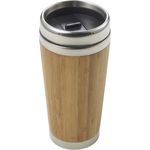 Bamboo double walled travel mug (400 ml)