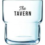 Log Tumbler Drinks Glass (270ml/9.5oz)