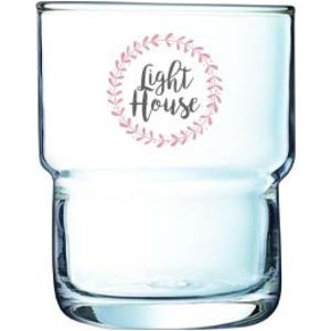 Log Tumbler Drinks Glass (160ml/5.5oz)
