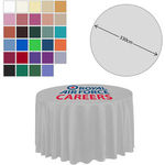 Fabric Round Tablecloth (328cm Diameter)