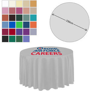 Fabric Round Tablecloth (328cm Diameter)
