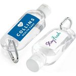 Antibacterial Hand Sanitiser On A Carabiner Clip (70ml)