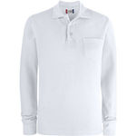 Clique Basic Polo LS Pocket