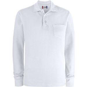 Clique Basic Polo LS Pocket