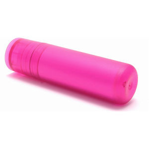 Lip Balm Stick Pink frosted Container & Cap 4.8g