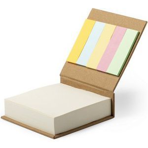 Memo holder and sticky notes