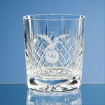 280ml Durham Lead Crystal Panel Whisky Tumbler
