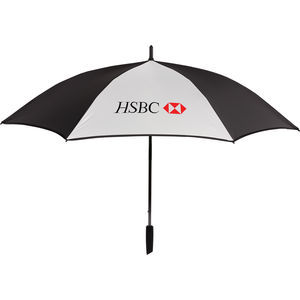 Titleist Players Single Canopy Golf Umbrella With 1 White Panel Printed CMYK
