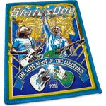 100mm Jacquard woven Patches with Over Locked edges