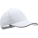 Cap with 6 panels - 100% Brushed Cotton