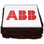 Brownie (5cm Square Sticker)