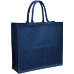DORFOLDN Dyed Navy Jute Bag