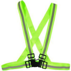 Reflective harness vest