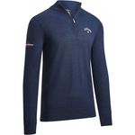 Callaway Golf Gent's Quarter Zipped Blended Merino Sweater