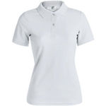 Women White Polo Shirt