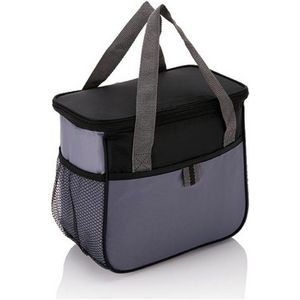 Cooler bag mesh pocket on side