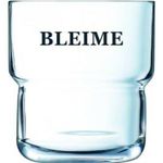 Log Tumbler Drinks Glass (220ml/7.75oz)