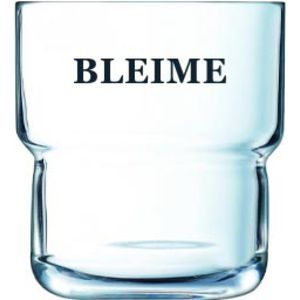 Log Tumbler Drinks Glass (220ml/7.75oz)