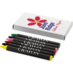 Bullet Ayo 6-piece coloured crayon set