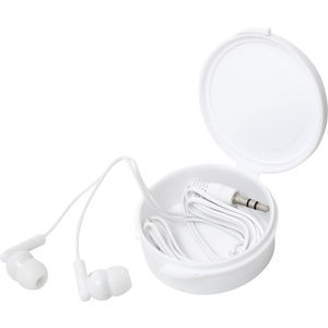 Earphones in Clip Case