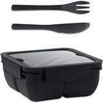 Lunch Box With Cutlery 600ML