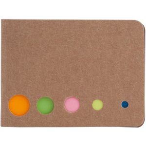 Memo holder sticky notes (8.1x5.4x0.3 cm)