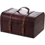 Large wooden box chest