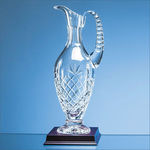 31.5cm Lead Crystal Panelled Claret Jug