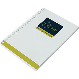 Enviro-Smart - White Cover A4 Wiro-Bound Pad