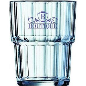 Norvege Stacking Tumbler Drinks Glass (160ml/5.5oz)