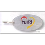 Stainless steel enamelled keyring