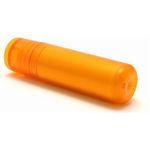 Lip Balm Stick Orange Frosted Container & Cap 4.8g