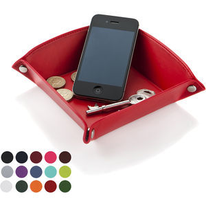 Belluno Pu CoinKey And Misc Desk Tidy Tray