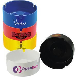 Plastic Coloured Ashtray