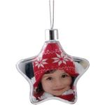 Star Ornament - Clear (Full Colour Print)