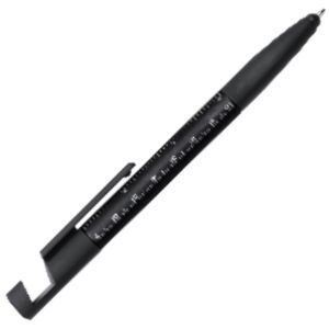 Multifunctional tool ball pen screen cleaner ruler phone stand touch pen screwdrivers