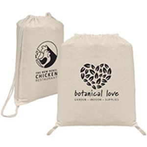 Prague - Cotton Drawstring Backpack