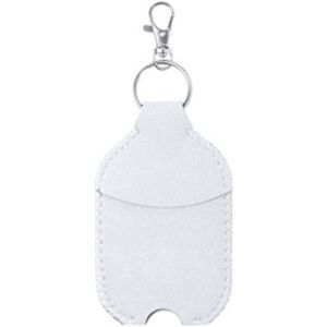 Keyring with pouch