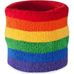 Rainbow Wrist Sweatband