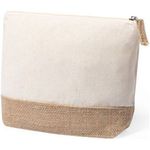 Cotton cosmetic bag (21.5 x 16 x 5 cm)