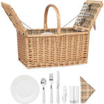 Wicker Picnic Basket 4 People