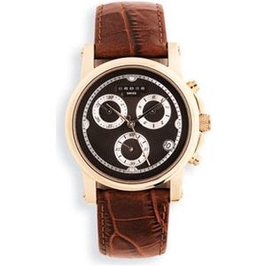 Cross Timepieces Milan - Chronograph Stainless Steel Bracelet Brown Dial
