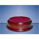4.5 inch Recess Round Mahogany Base