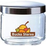 Box Mania Glass Storage Jar With Metal Lid (500ml/17.6oz)