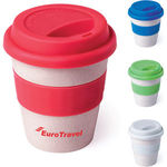 Bamboo Travel Cup with Lid and Grip
