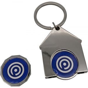 House Shaped Trolley Coin Holder (UK Stock)