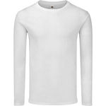 Adult White T-Shirt Iconic LS T