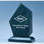 15cm Green Marble Facetted Ice Peak Award