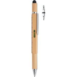 Spirit Level Pen In Bamboo