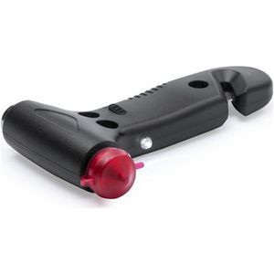 Safety hammer seat belt cutter